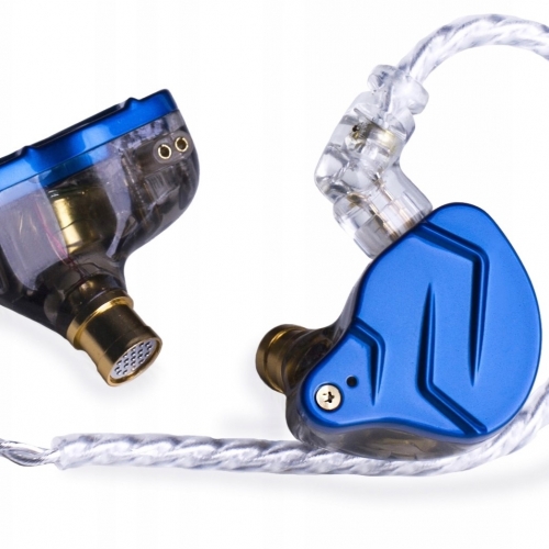 Audífonos KZ ZSN PRO X 1BA + 1DD - Royal Blue Mic
