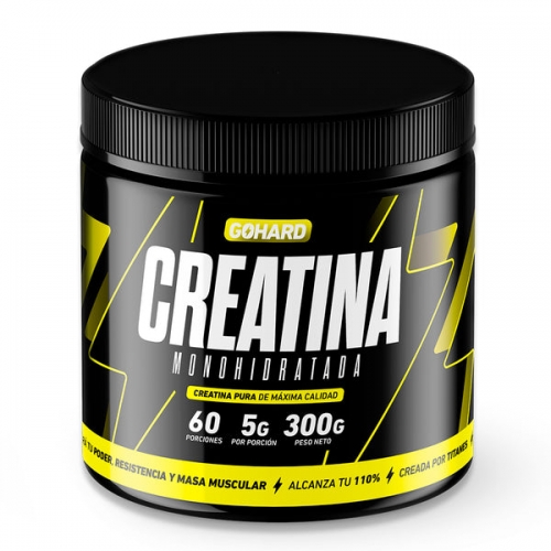 CREATINA MONOHIDRATADA GOHARD 300 GRS